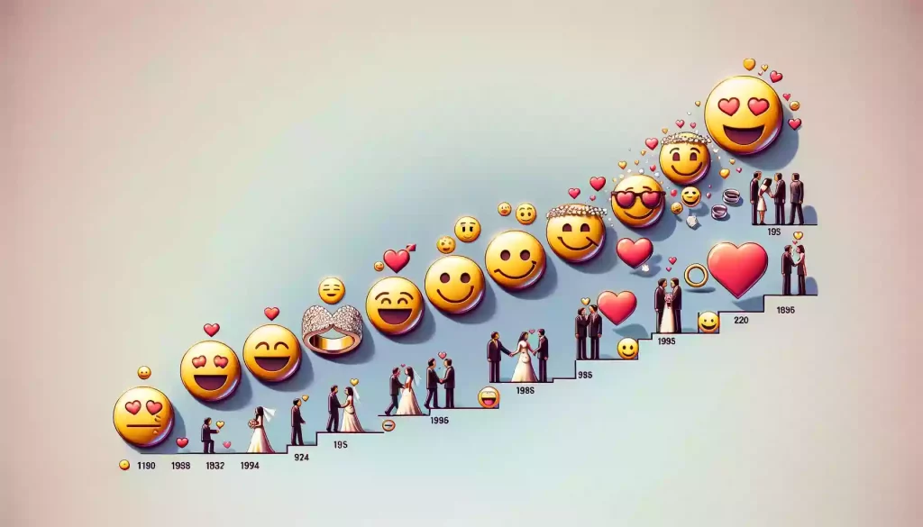 Emoji Evolution Timeline